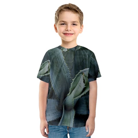 The Agave Heart Under The Light Kids  Sport Mesh Tee by DimitriosArt