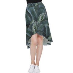 The Agave Heart Under The Light Frill Hi Low Chiffon Skirt by DimitriosArt