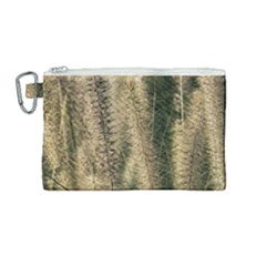 Fountain Grass Under The Sun Canvas Cosmetic Bag (medium) by DimitriosArt