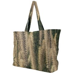 Fountain Grass Under The Sun Simple Shoulder Bag by DimitriosArt