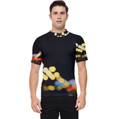 City Lights Series No3 Men s Short Sleeve Rash Guard by DimitriosArt