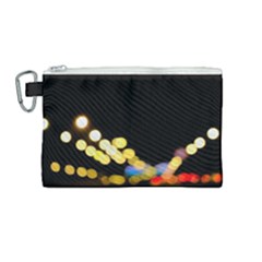 City Lights Series No3 Canvas Cosmetic Bag (medium) by DimitriosArt