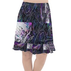 Rager Fishtail Chiffon Skirt by MRNStudios
