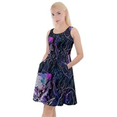 Rager Knee Length Skater Dress With Pockets