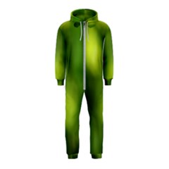 Green Vibrant Abstract No3 Hooded Jumpsuit (kids) by DimitriosArt