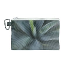 The Agave Heart In Motion Canvas Cosmetic Bag (medium) by DimitriosArt