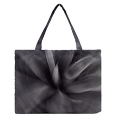 Black Agave Heart In Motion Zipper Medium Tote Bag