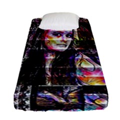 Hungry Eyes Ii Fitted Sheet (single Size) by MRNStudios
