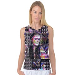 Hungry Eyes Ii Women s Basketball Tank Top by MRNStudios