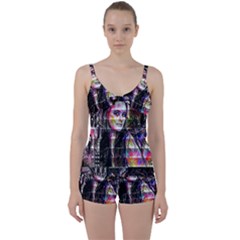 Hungry Eyes Ii Tie Front Two Piece Tankini