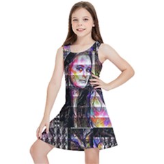 Hungry Eyes Ii Kids  Lightweight Sleeveless Dress