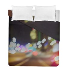 City Lights Series No4 Duvet Cover Double Side (full/ Double Size) by DimitriosArt