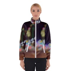 City Lights Series No4 Women s Bomber Jacket by DimitriosArt