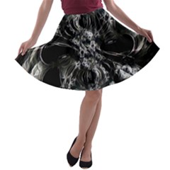 Celestial Diamonds A-line Skater Skirt by MRNStudios