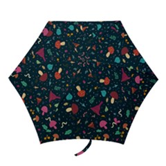 Bright Mushrooms Mini Folding Umbrellas by SychEva