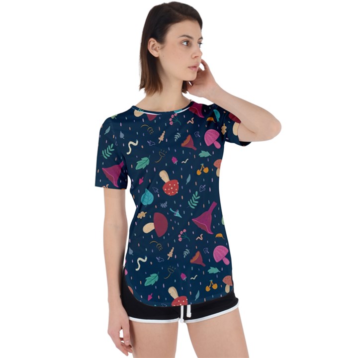 Bright Mushrooms Perpetual Short Sleeve T-Shirt