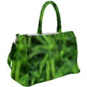 Green Abstract Stars Duffel Travel Bag View2