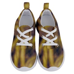 Yellow Abstract Stars Running Shoes