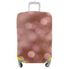 Light Reflections Abstract No6 Rose Luggage Cover (medium) by DimitriosArt