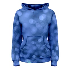 Light Reflections Abstract No5 Blue Women s Pullover Hoodie by DimitriosArt