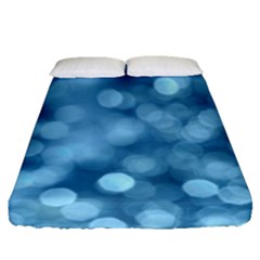 Light Reflections Abstract No8 Cool Fitted Sheet (Queen Size)
