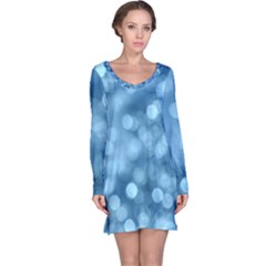 Light Reflections Abstract No8 Cool Long Sleeve Nightdress