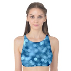 Light Reflections Abstract No8 Cool Tank Bikini Top