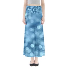 Light Reflections Abstract No8 Cool Full Length Maxi Skirt