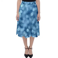 Light Reflections Abstract No8 Cool Classic Midi Skirt by DimitriosArt