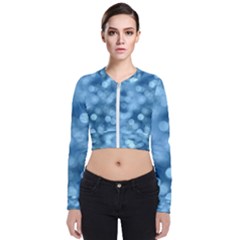 Light Reflections Abstract No8 Cool Long Sleeve Zip Up Bomber Jacket