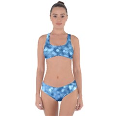 Light Reflections Abstract No8 Cool Criss Cross Bikini Set