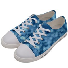 Light Reflections Abstract No8 Cool Men s Low Top Canvas Sneakers