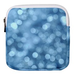 Light Reflections Abstract No8 Cool Mini Square Pouch