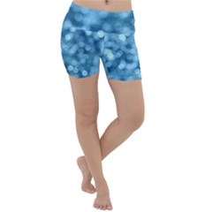 Light Reflections Abstract No8 Cool Lightweight Velour Yoga Shorts