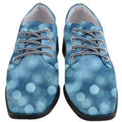 Light Reflections Abstract No8 Cool Women Heeled Oxford Shoes