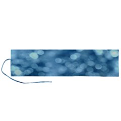 Light Reflections Abstract No8 Cool Roll Up Canvas Pencil Holder (L)