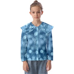 Light Reflections Abstract No8 Cool Kids  Peter Pan Collar Blouse