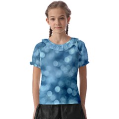 Light Reflections Abstract No8 Cool Kids  Frill Chiffon Blouse