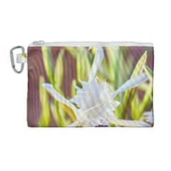 The Little Star On The Sand Canvas Cosmetic Bag (large) by DimitriosArt
