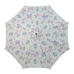 Unicorn Cats Pattern 2 Golf Umbrellas