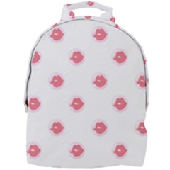 Lips Bubblegum Pattern Mini Full Print Backpack