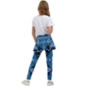 Rare Excotic Blue Flowers In The Forest Of Calm And Peace Kids  Skirted Pants View2