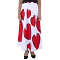 Scribbled Love Flared Maxi Skirt View1
