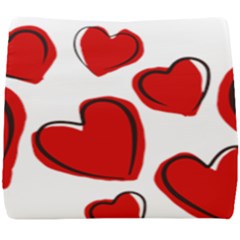 Scribbled Love Seat Cushion by SomethingForEveryone
