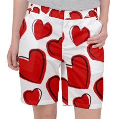 Scribbled Love Pocket Shorts