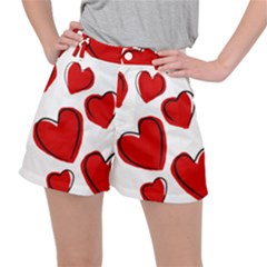 Scribbled Love Ripstop Shorts