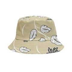 Folk Flowers Print Floral Pattern Ethnic Art Bucket Hat by Eskimos