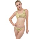 Floral folk damask pattern Fantasy flowers Floral geometric fantasy The Little Details Bikini Set View1