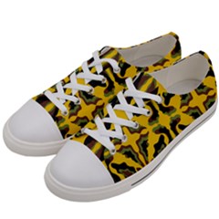 Abstract Pattern Geometric Backgrounds  Abstract Geometric Design    Men s Low Top Canvas Sneakers by Eskimos