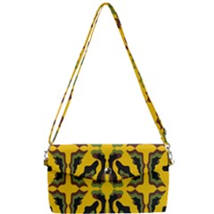 Abstract Pattern Geometric Backgrounds  Abstract Geometric Design    Removable Strap Clutch Bag by Eskimos